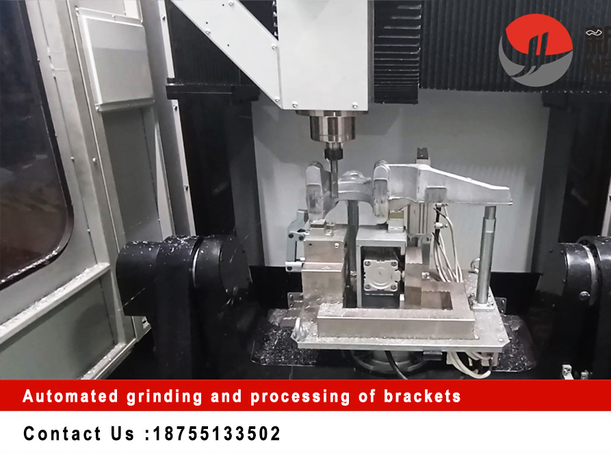 Automated grinding and processing of brackets