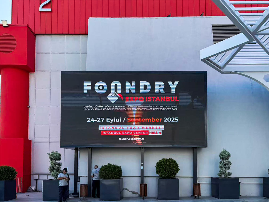 NEVIEW Foreign Trade Department Makes Its Independent Debut at an Overseas Exhibition — A Successful Conclusion at the Turkey International Foundry Exhibition