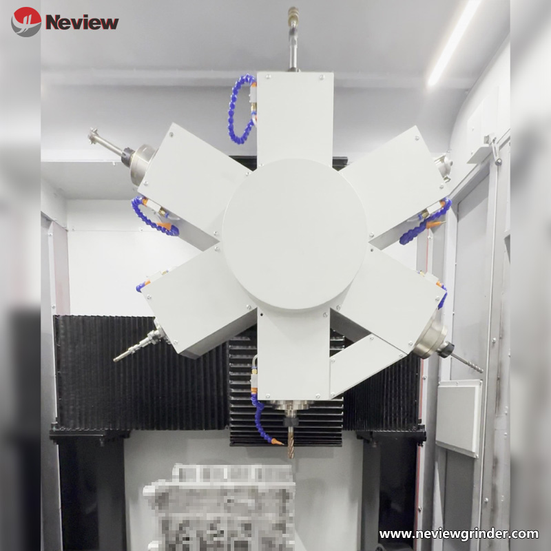 MR-950 aluminum grinding robot machine