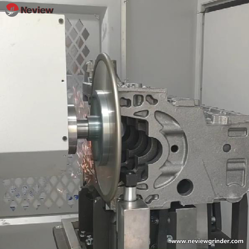 GR-750 steel grinding robot machine