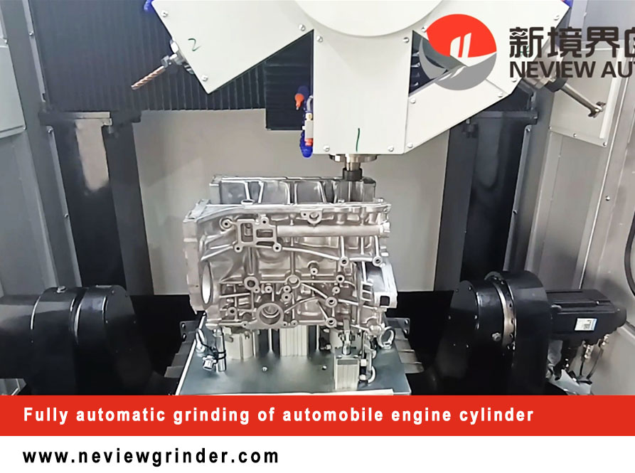 Fully automatic grinding of automobile engine cyli