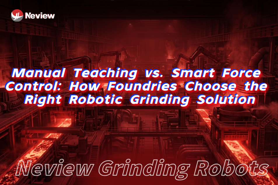 Manual Teaching vs. Smart Force Control: How Foundries Choose the Right Robotic Grinding Solution