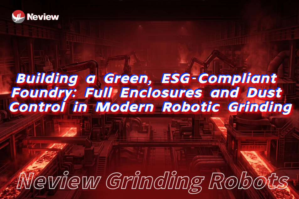 Building a Green, ESG-Compliant Foundry: Full Enclosures and Dust Control in Modern Robotic Grinding